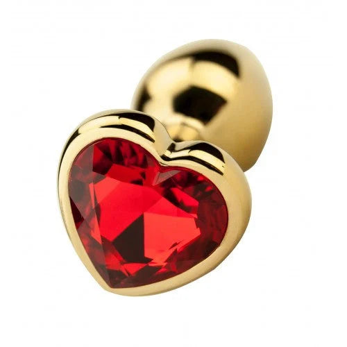 Precious Metals Heart Shaped Anal Plug - Silver - PlayBlue