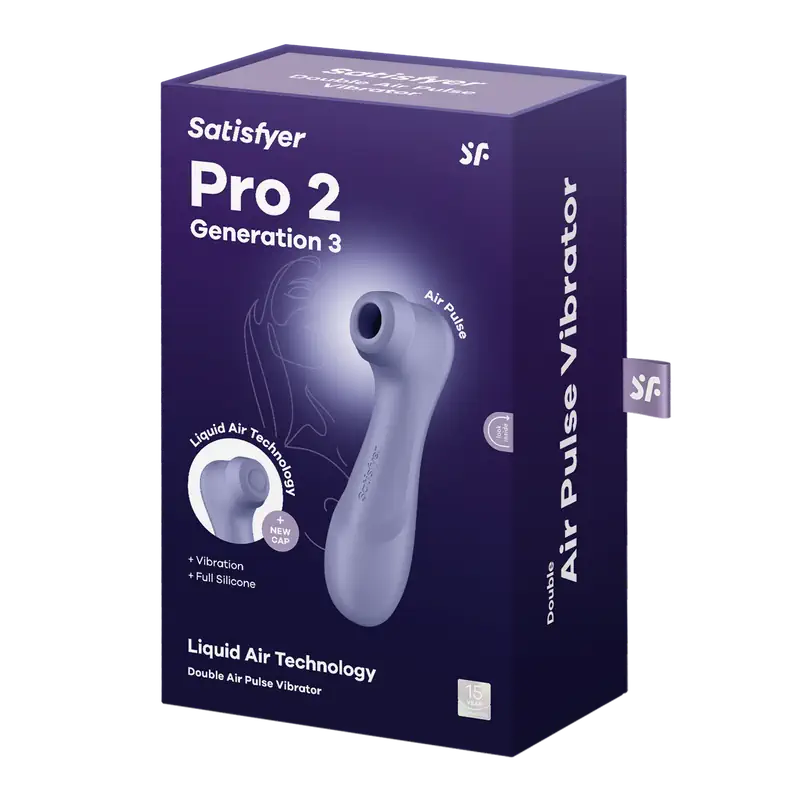 Satisfyer - Pro 2 Generation 3 - Double Air Pulse Vibrator - PlayBlue