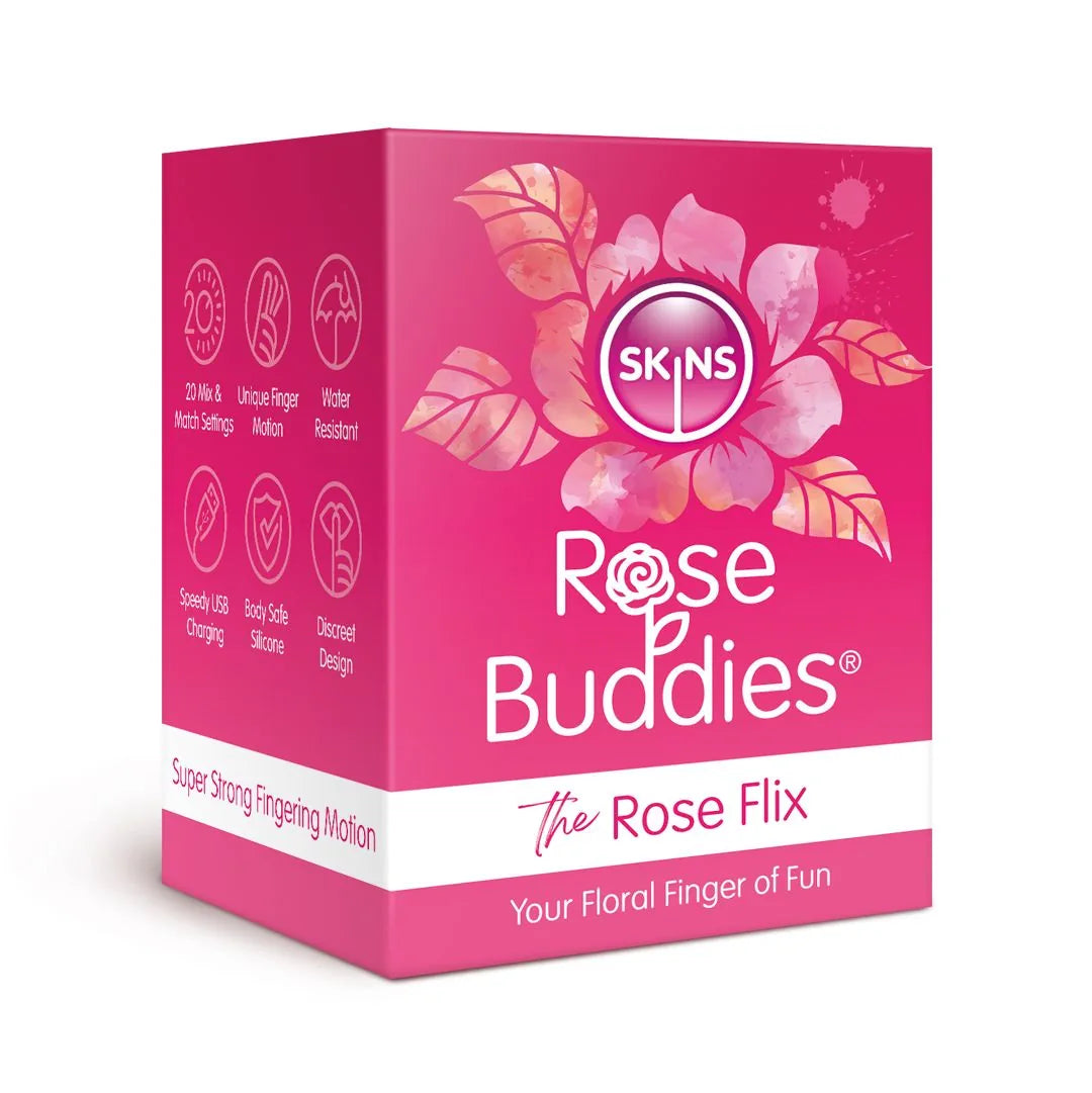 Skins Rose Buddies - Rose Flix - Silicone Oral Play