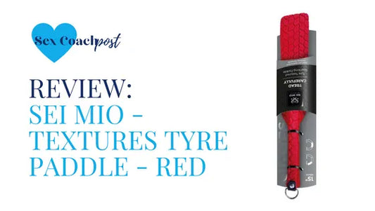 Review: Sei Mio - Textures Tyre Paddle Red