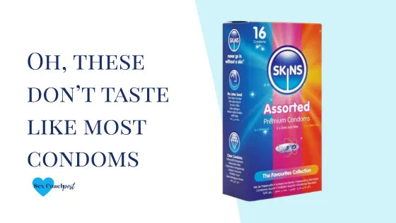 Oh, these don’t taste like most condoms