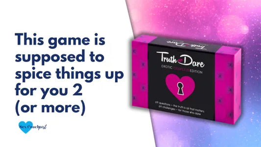 This game is supposed to spice things up for you 2 (or more)