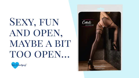 Sexy, fun and open, maybe a bit too open...
