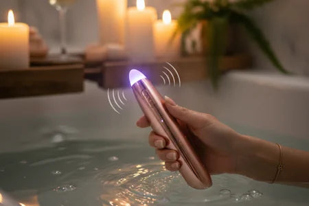Sex toys in the bath