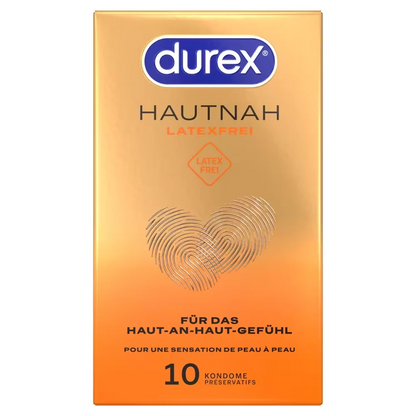 Durex Nude - Latex Free Condoms - 10 Pack