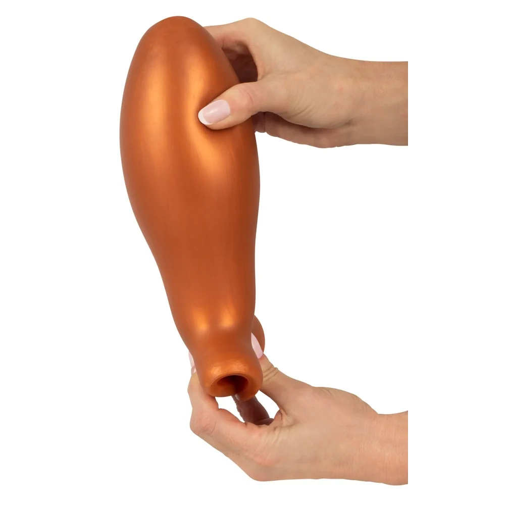 Soft XXL Butt Plug with Suction Cup - PlayBlue