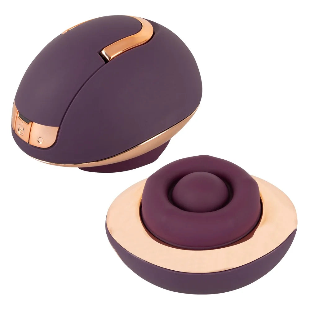 Belou - Rotating Vulva Massager - PlayBlue