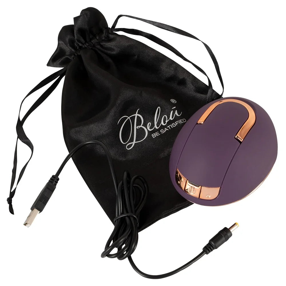 Belou - Rotating Vulva Massager - PlayBlue