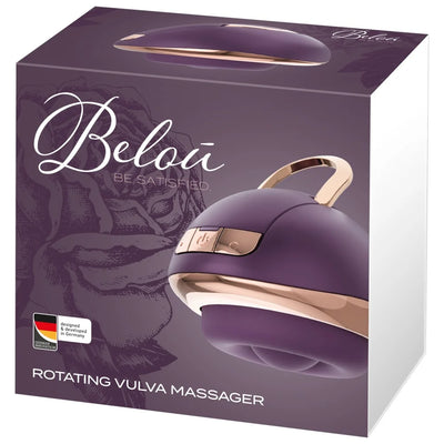 Belou - Rotating Vulva Massager - PlayBlue