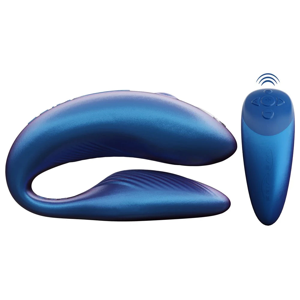 We-Vibe - Chorus Galaxy App and Remote Controlled Rechargeable Couples Vibrator - PlayBlue