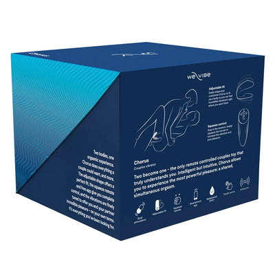 We-Vibe - Chorus Galaxy App and Remote Controlled Rechargeable Couples Vibrator - PlayBlue