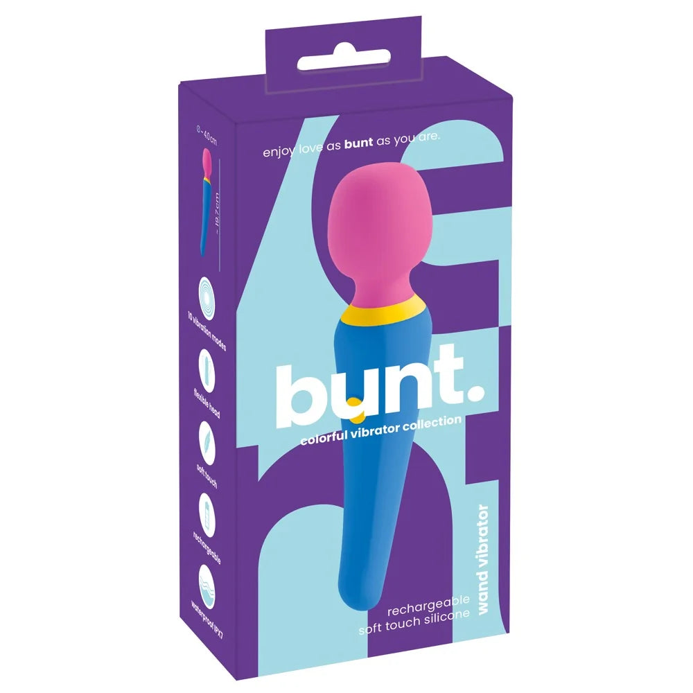 Bunt - Colour Soft Silicone Wand - PlayBlue