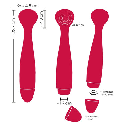 Sweet Smile - Wand with Thumping Function - PlayBlue