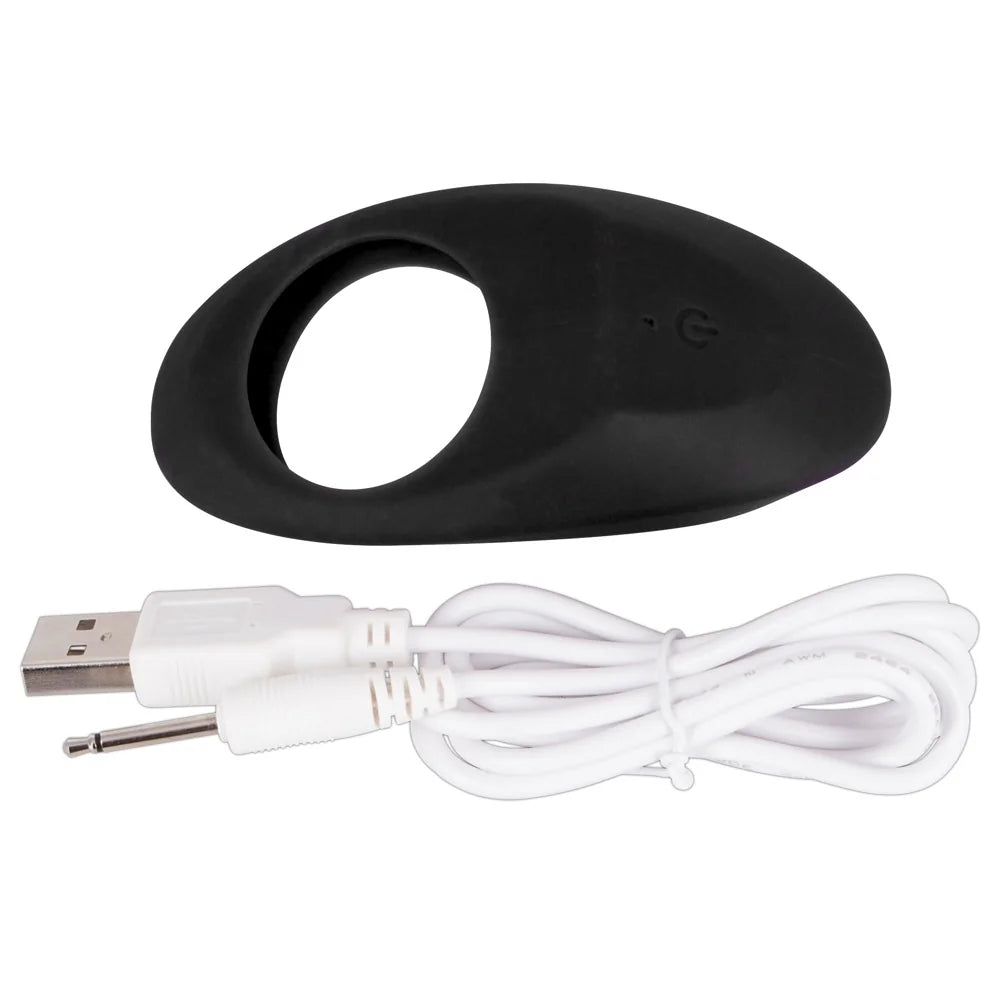 Lust - Soft Touch Rechargeable Cock Ring - PlayBlue