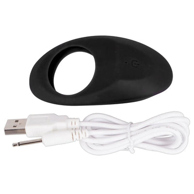 Lust - Soft Touch Rechargeable Cock Ring - PlayBlue