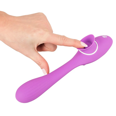 Rabbit with Dual Function Bendable Vibe - PlayBlue
