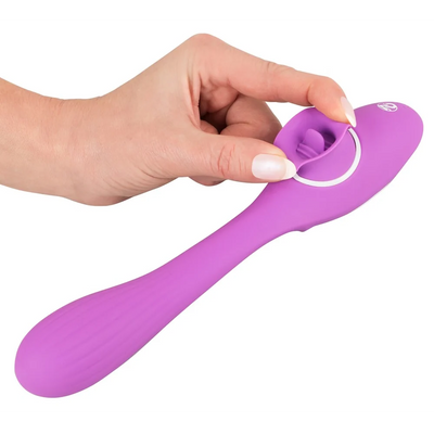Rabbit with Dual Function Bendable Vibe - PlayBlue