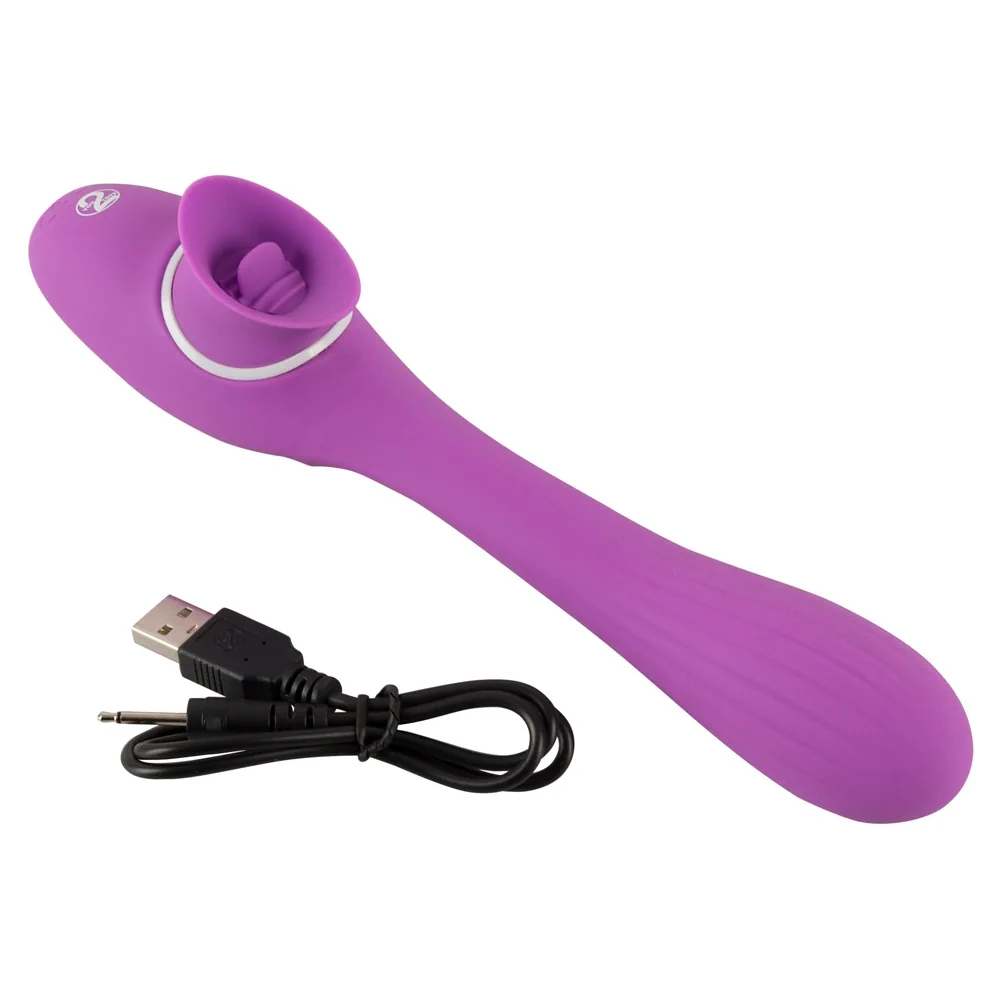 Rabbit with Dual Function Bendable Vibe - PlayBlue