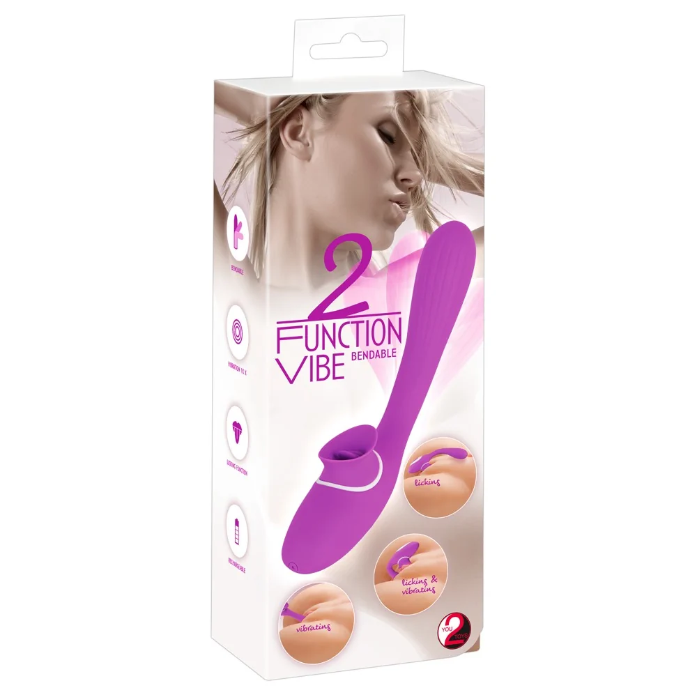 Rabbit with Dual Function Bendable Vibe - PlayBlue