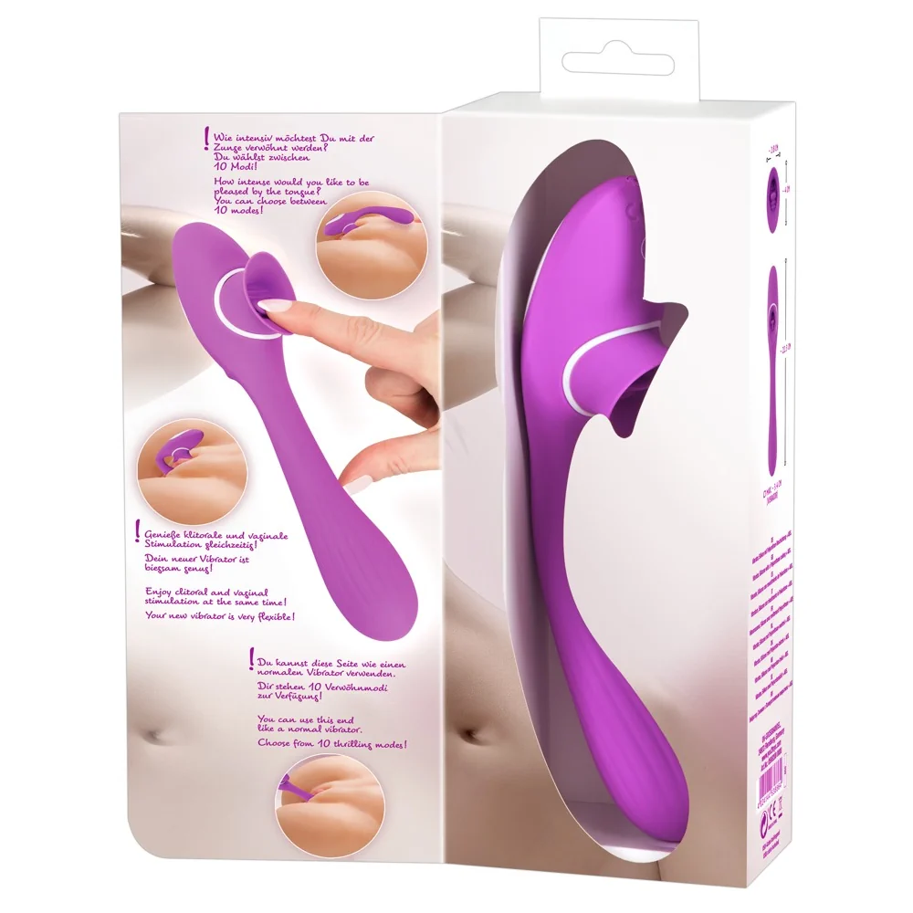 Rabbit with Dual Function Bendable Vibe - PlayBlue