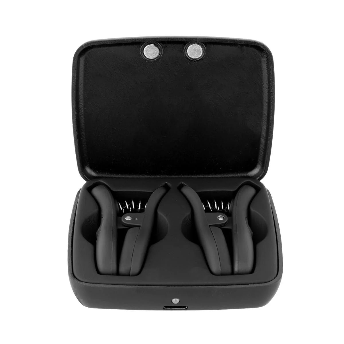 Bedroom Fantasy - Rechargeable Vibrating Nipple Clamps - PlayBlue