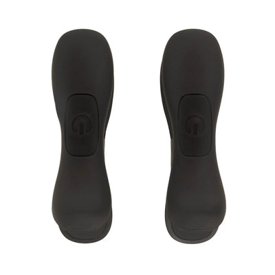 Bedroom Fantasy - Rechargeable Vibrating Nipple Clamps - PlayBlue