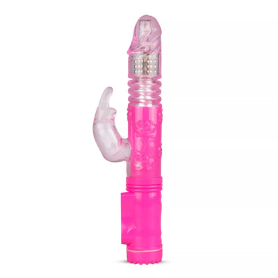 Classic Thrusting Rabbit Vibrator - PlayBlue