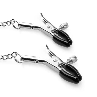 Nipple Clamps & Silicone Gag Ring - PlayBlue