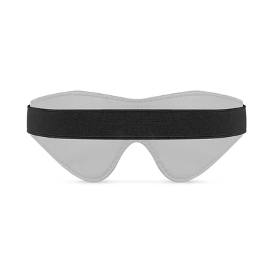 Faux Leather Blindfold - Black - PlayBlue