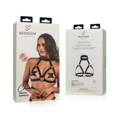 Chiara Bondage Harness - Black - PlayBlue