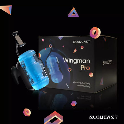 BLOWCAST - Wingman Pro Automatic Masturbator - PlayBlue