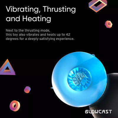 BLOWCAST - Wingman Pro Automatic Masturbator - PlayBlue
