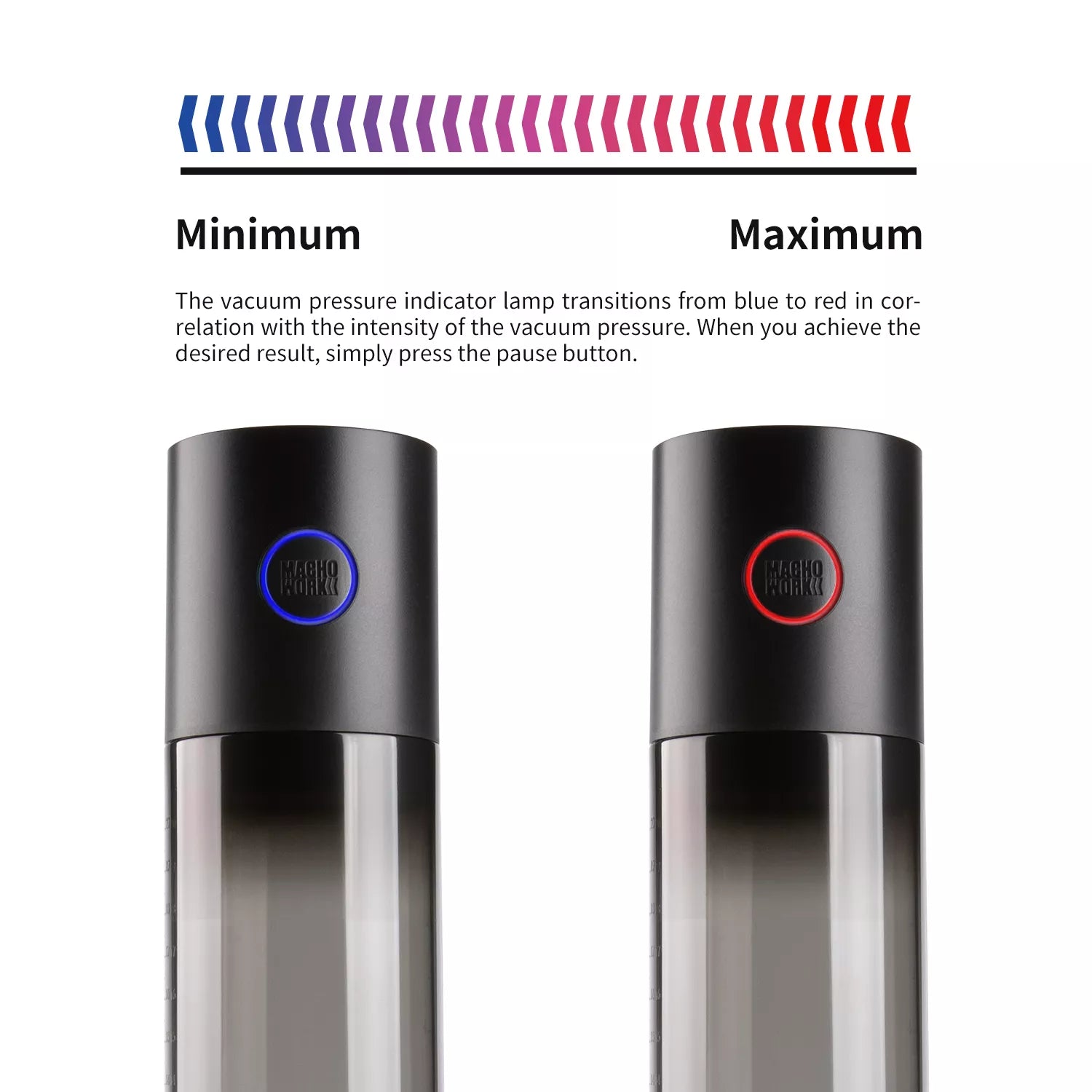 OTOUCH - Macho Work1 Automatic Penis Pump - PlayBlue