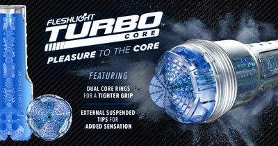 Fleshlight - Turbo Core Ice - Pleasure Rings - PlayBlue
