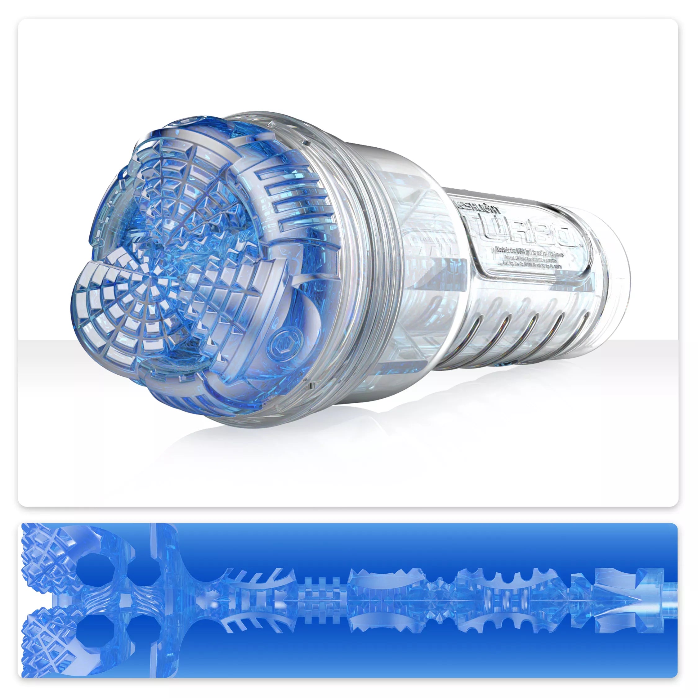 Fleshlight - Turbo Core Ice - Pleasure Rings - PlayBlue