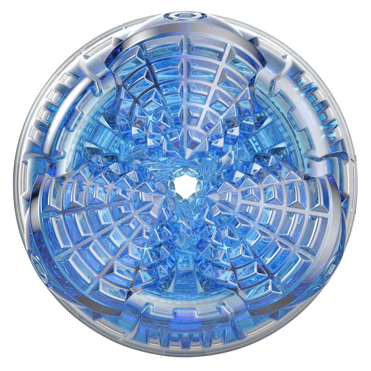 Fleshlight - Turbo Core Ice - Pleasure Rings - PlayBlue
