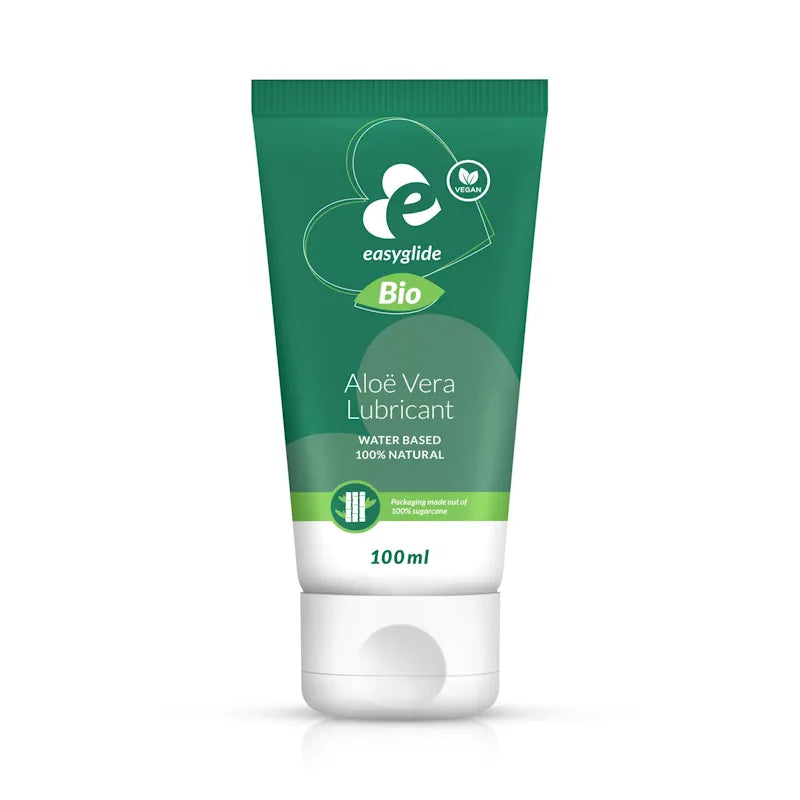 EasyGlide - Bio & Natural Water Based Aloe Vera Lubricant - 100 ml - PlayBlue