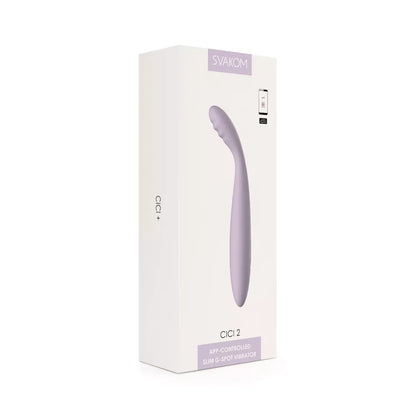 SVAKOM - Cici 2 Flexible G-spot Vibrator - PlayBlue
