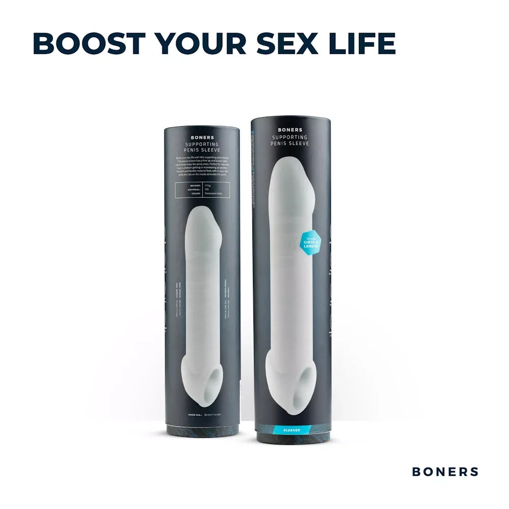 Boners Supporting Penis Sleeve - PlayBlue