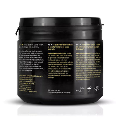 BUTTR - Fisting Gel Extra Thick - 500 ml - PlayBlue