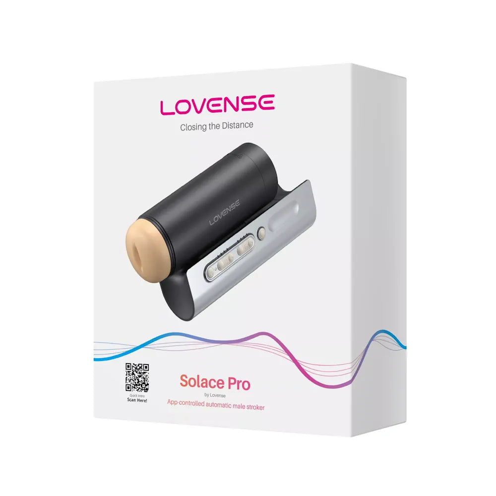Lovense - Solace Pro 2 - AI Thrusting Auto Masturbator - PlayBlue