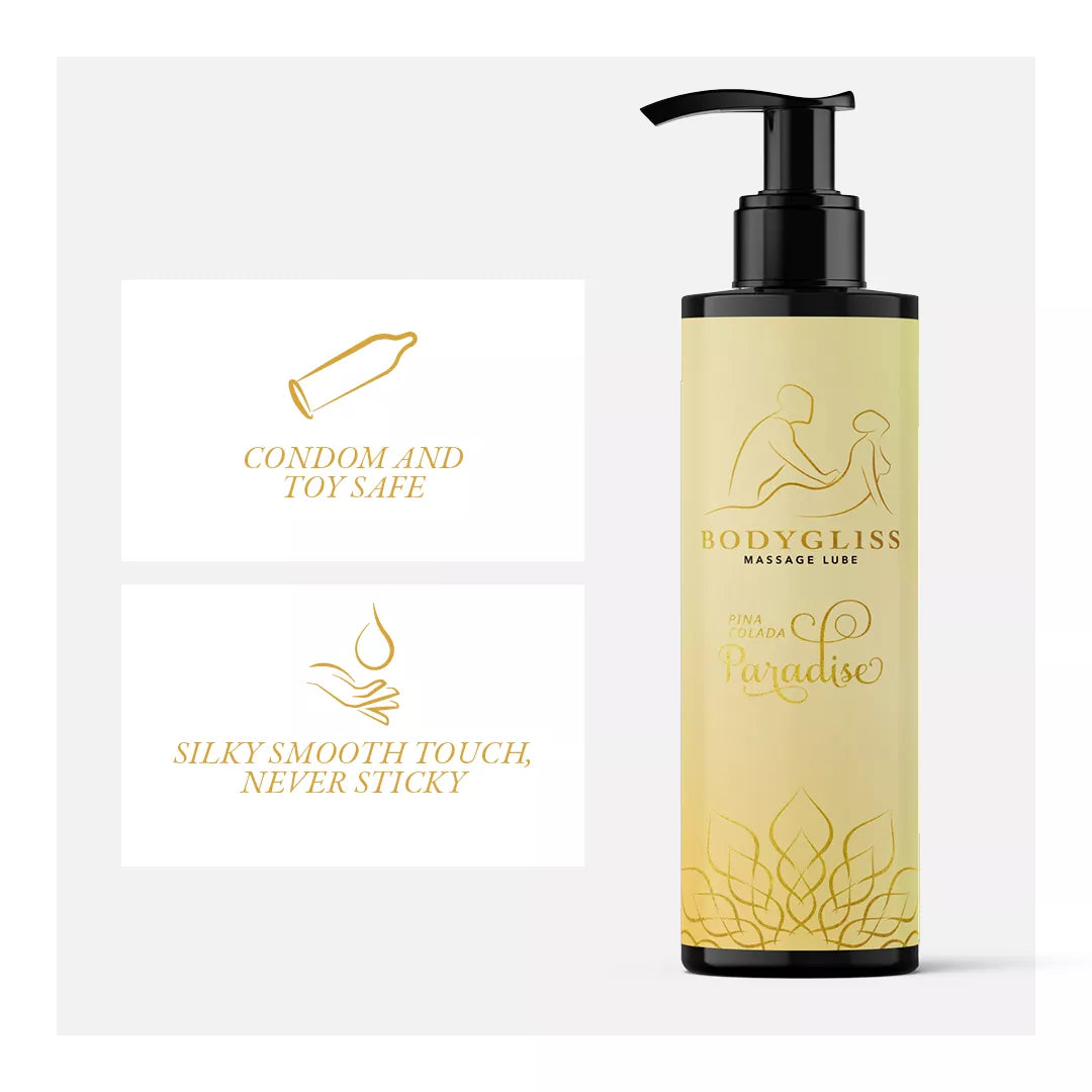 BodyGliss - Massage Oil and Lubricant in One Pina Colada - 150ml