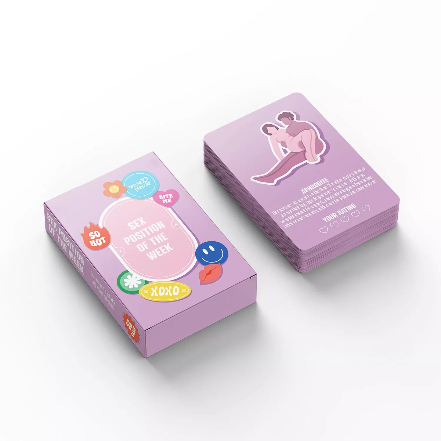 Tease & Please - Sex Position Of The Week Card Game - PlayBlue