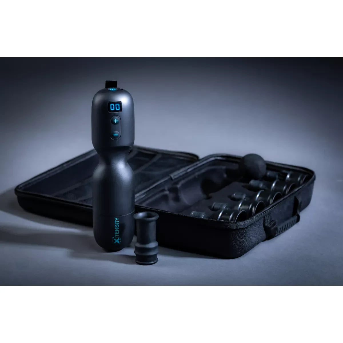 Xtensity 1 - Unique Push & Pull Premium Masturbator - PlayBlue