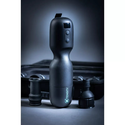 Xtensity 1 - Unique Push & Pull Premium Masturbator - PlayBlue