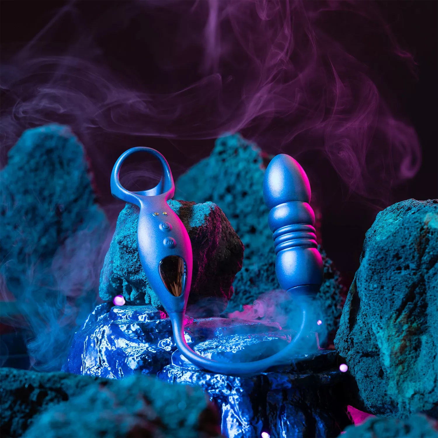Hueman - Deep Impact Cock & Ball Ring - Thrusting Prostate Stimulator
