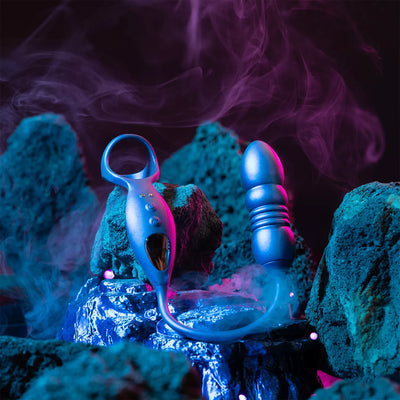 Hueman - Deep Impact Cock & Ball Ring - Thrusting Prostate Stimulator