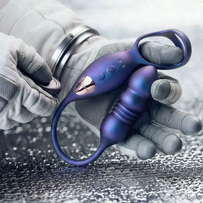 Hueman - Deep Impact Cock & Ball Ring - Thrusting Prostate Stimulator