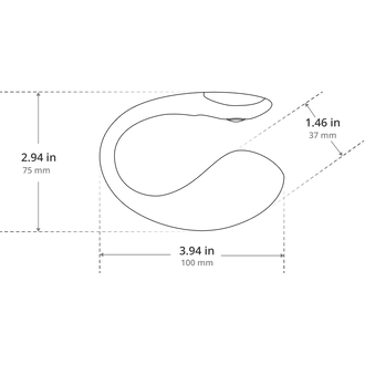 Lovense - Lush 4 - Next Gen App Controlled Love Egg - PlayBlue