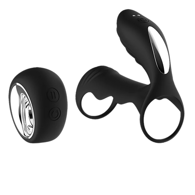 Midnight Magic Hyperion Remote Couples Stimulator - PlayBlue